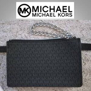 NWT Michael Kors waist pouch purse size large bag
